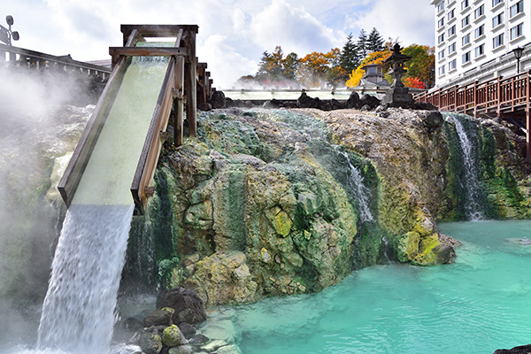 草津温泉 湯畑（草津町）